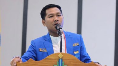 PKC Jatim Gelorakan Usulan Mahbub Djunaidi Jadi Pahlawan Nasional dalam Muspimnas Baijuri, Ketua PKC Pergerakan Mahasiswa Islam Indonesia (PMII) Jawa Timur. Sumber foto Dok. Istimewa