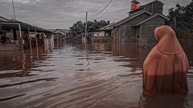 Ilustrasi banjir Sumber Foto: Instagram @defri_candra