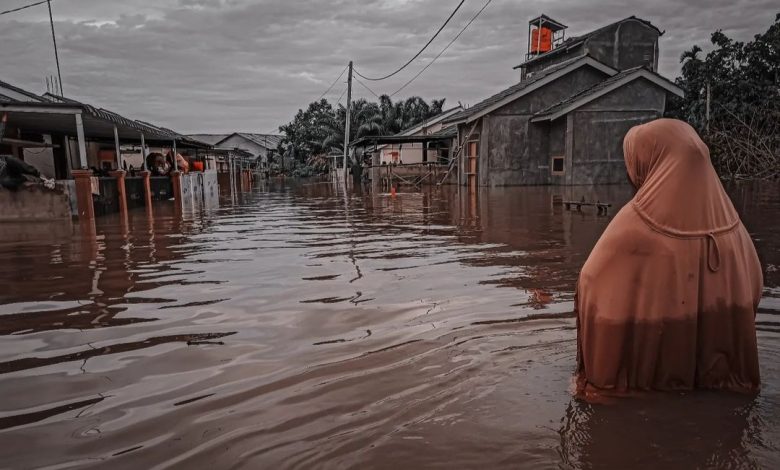 Ilustrasi banjir Sumber Foto: Instagram @defri_candra