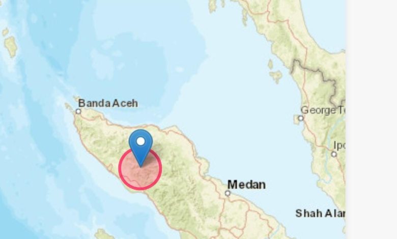 Gempa Manitudo 4.9 Guncang Takengon Aceh, Getaran Terasa di 4 Wilayah