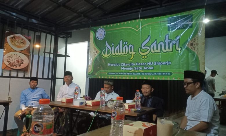 Forum Jurnalis Nahdliyyin Sidoarjo Gelar Dialog Santri