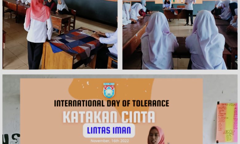 Peringatan Hari Toleransi Internasional SMAN 1 Sumber