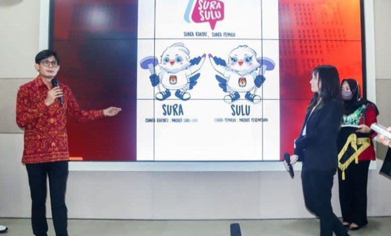 KPU Umumkan Sura dan Sulu Pemenang Lomba Maskot Pemilu Tahun 2024