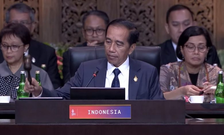 Jokowi membuka KTT G20. Sumber IG @jokowi