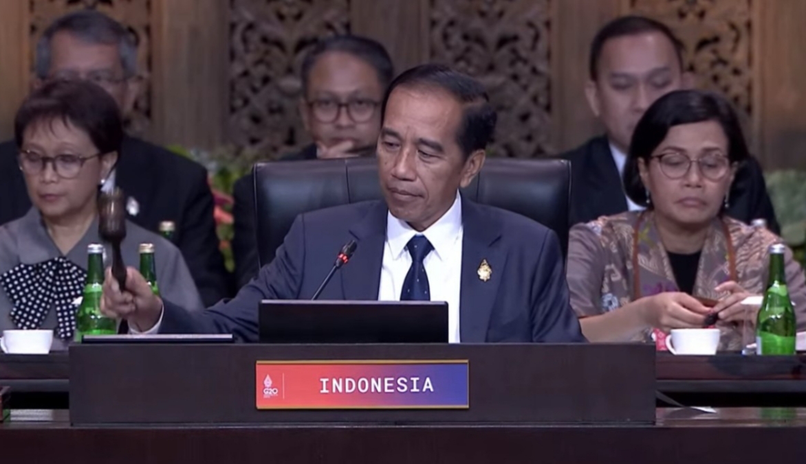 Jokowi membuka KTT G20. Sumber IG @jokowi