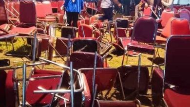 Muspimnas PB PMII Rusuh, Peserta Saling Lempar Kursi Kericuhan forum Muspimnas PB PMII. Sumber Istimewa