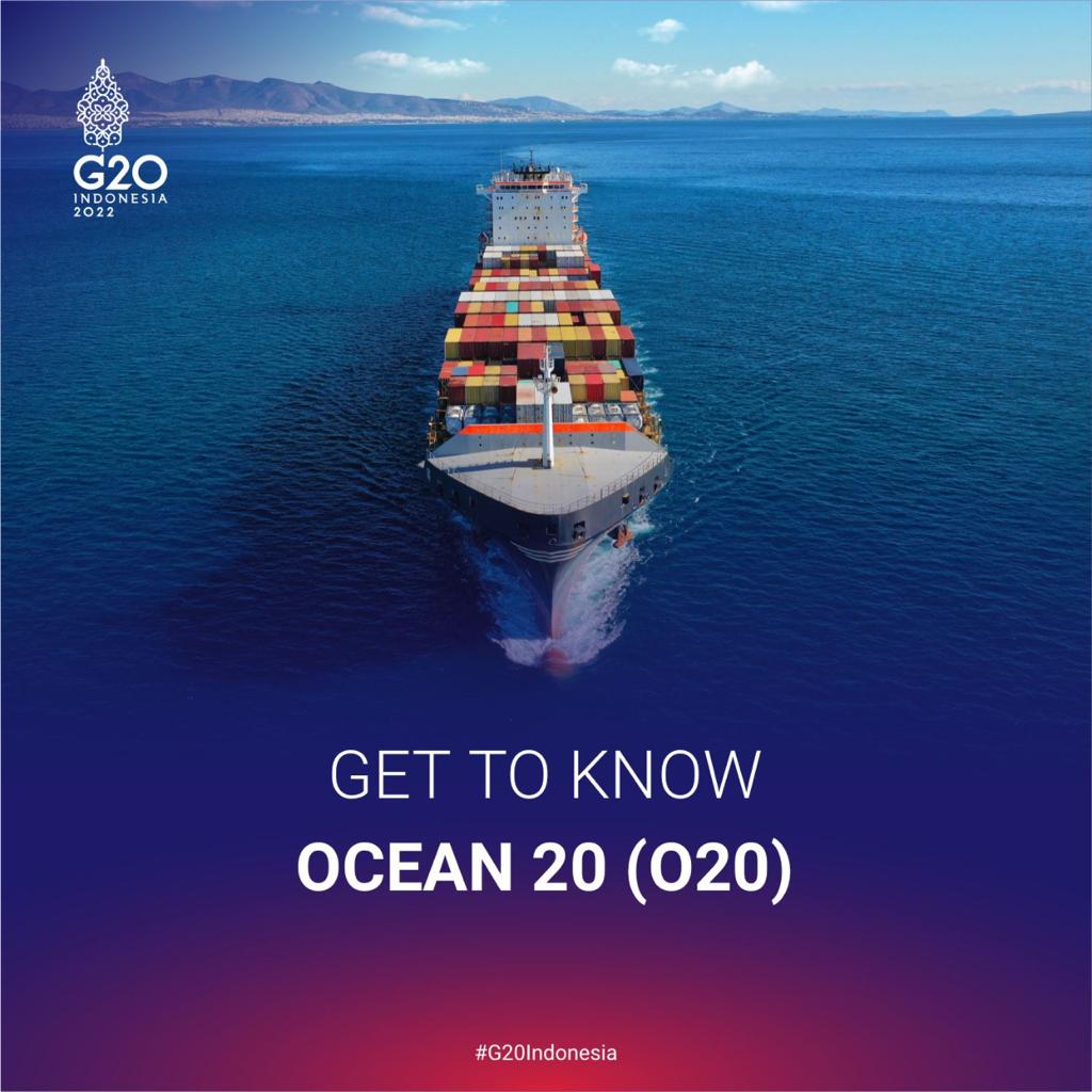 Mengenal Ocean 20 (O20). Sumber Twitter @g20org