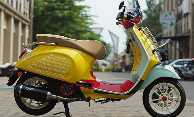 Tren Modifikasi Vespa di 2022