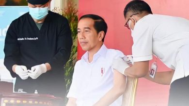 Jokowi Disuntik Vaksin Kedua Jenis IndoVac Jokowi Disuntik Vaksin Kedua Jenis IndoVac
