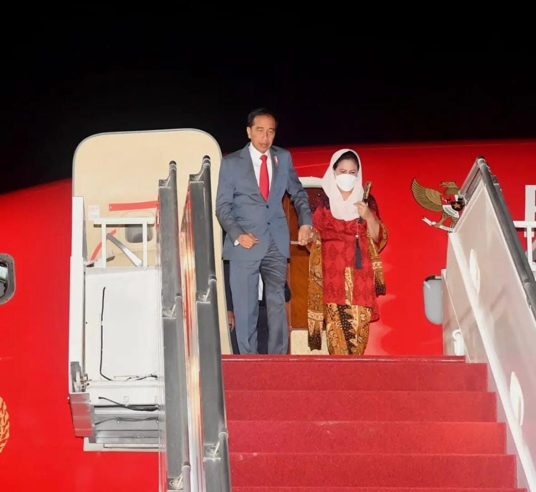 Presiden Jokowi dan Iriana. Sumber IG @jokowi