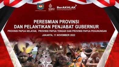 Indonesia Resmi Tambah 3 Provinsi Baru di Papua