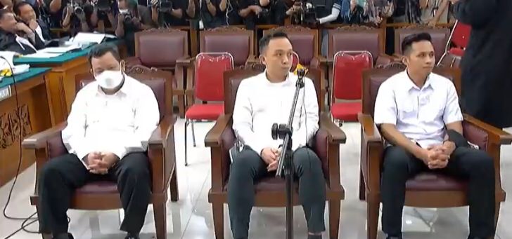 3 Terdakwah Kasus Pembunuhan Bigadir J Jalani Sidang Secara Bersamaan