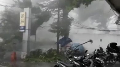 Hujan Badai di Jakarta.