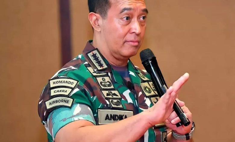 Panglima TNI Jenderal Andika Perkasa.