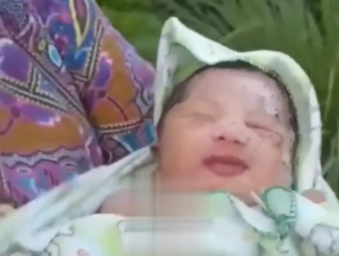 Penemuan bayi di Desa Lumbangsari, Bululawang, Malang