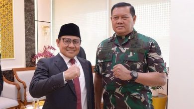 Cak Imin dan Panglima TNI Laksamana Yudo Margono.