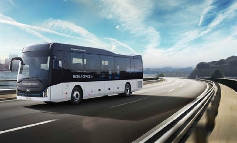 Bus Universe Mobile Office buatan Hyundai. Sumber foto: Website resmi Hyundai