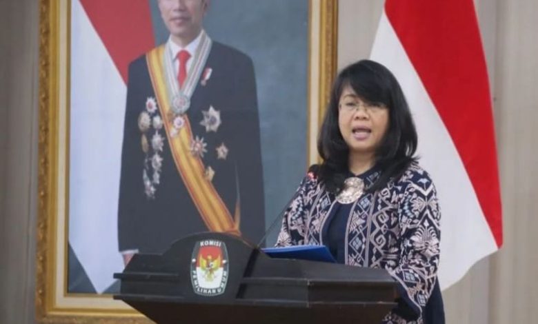 Kemenlu menyerahkan DP4 ke KPU. Sumber foto: Instagram KPU RI