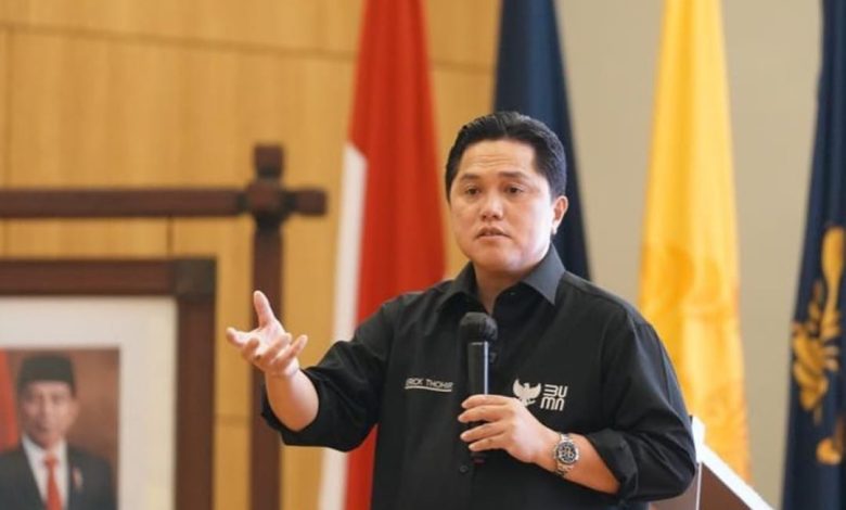 Erick Thohir (Menteri BUMN). Sumber Foto Instagram @erickthohir