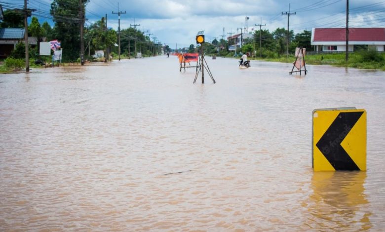 Ilustrasi banjir