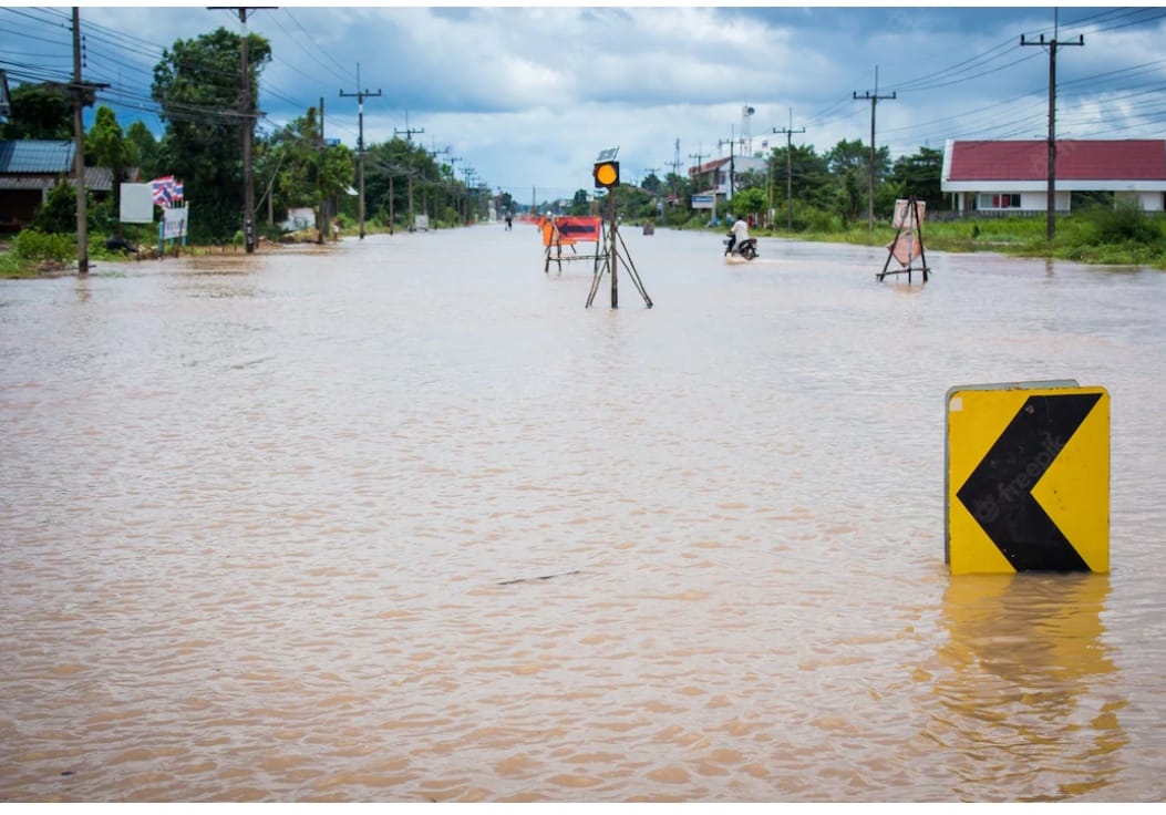 Ilustrasi banjir