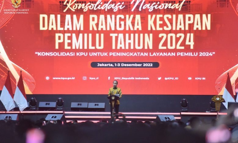 Jelang Pemilu Serentak 2024, Jokowi Tekankan Sejumlah Hal