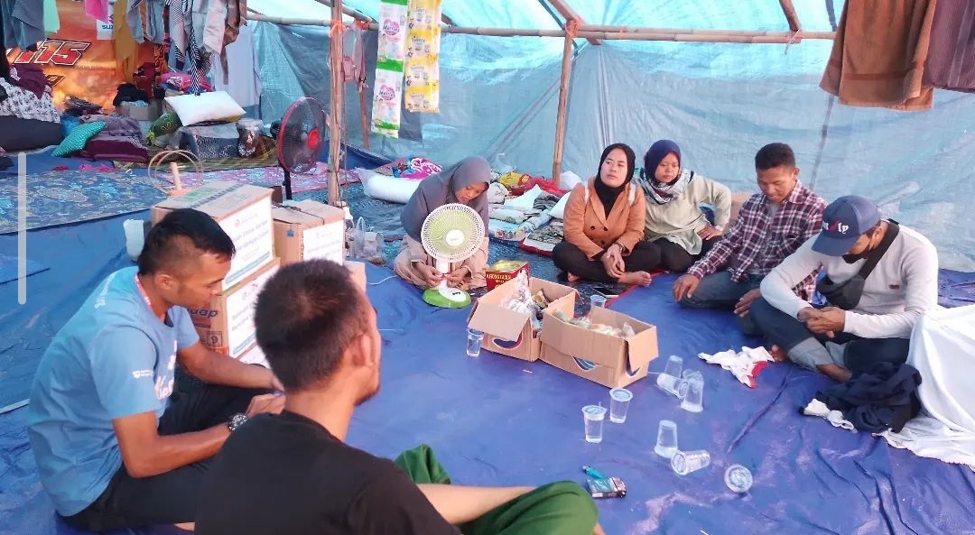 Sungguh Tega, Pengungsi Gempa Cianjur ditagih Uang Sewa Lahan Rp 1,5 Juta