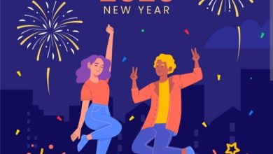 Ilustrasi Tahun Baru. Sumber foto Freepik