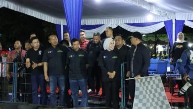 Irjen Pol A Rachmad Wibowo (Kapolda Sumsel)saat membuka Night Race Kapolrestabes Cup. Sumber foto: Laman tribratanews.polri.go.id