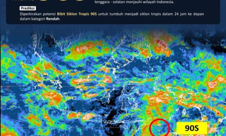 Pantauan BMKG terkait kondisi cuaca. Sumber Foto Instagram @bmkg (21122022)