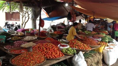 Pasar tradisional di Indonesia. Sumber foto Pixabay