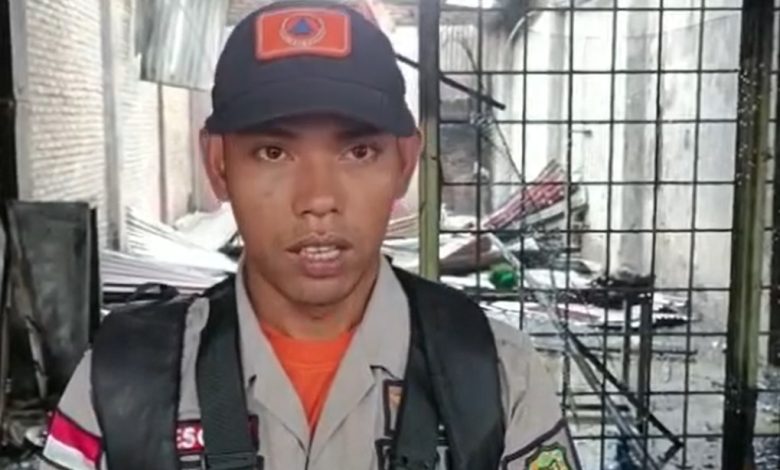 Satu Unit Rumah Milik Warga di Kota Medan Hangus Terbakar