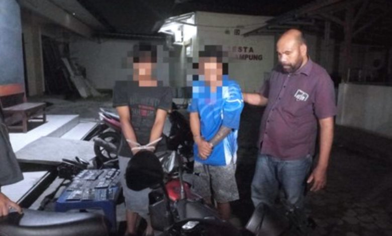 Polres Balerang Berhasil Membekuk Komplotan Pencuri Motor di Batam