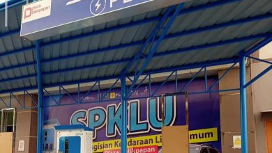 Stasiun Pengisian Kendaraan Listrik Umum (SPKLU). Sumber Foto Instagram @annisatang