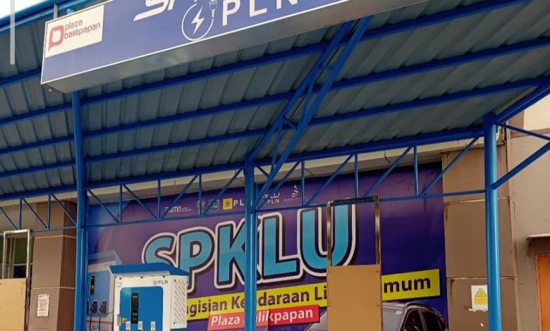 Stasiun Pengisian Kendaraan Listrik Umum (SPKLU). Sumber Foto Instagram @annisatang