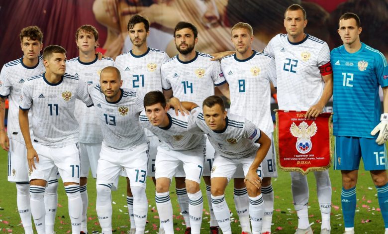 Timnas Rusia akan berpindah konfederasi ke AFC. Sumber foto Twitter @FaktaSepakbola