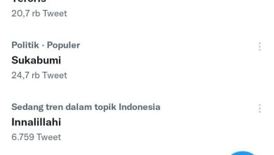 Tagar Teroris Trending di Twitter, Netizen Kaitkan Dengan Kasus Besar Lainnya Tangkapan layar trending topik