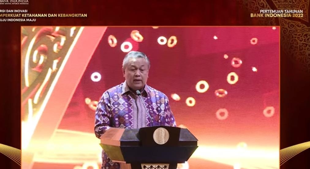 Gubernur BI Perry Warjiyo Sumber: You Tube resmi BI