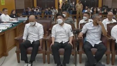 para saksi yang dihadirkan dalam sidang