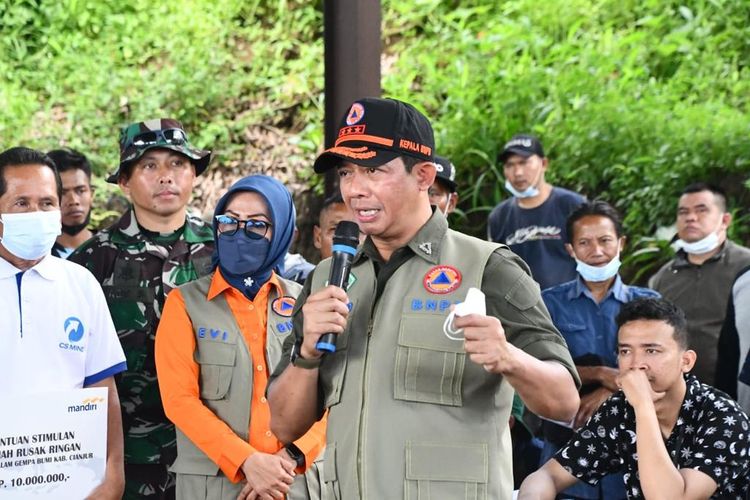 Kepala BNPB Letjen TNI Suharyanto