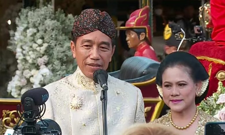 Kado Jokowi untuk Pernikahan Kaesang dan Erina Gudono