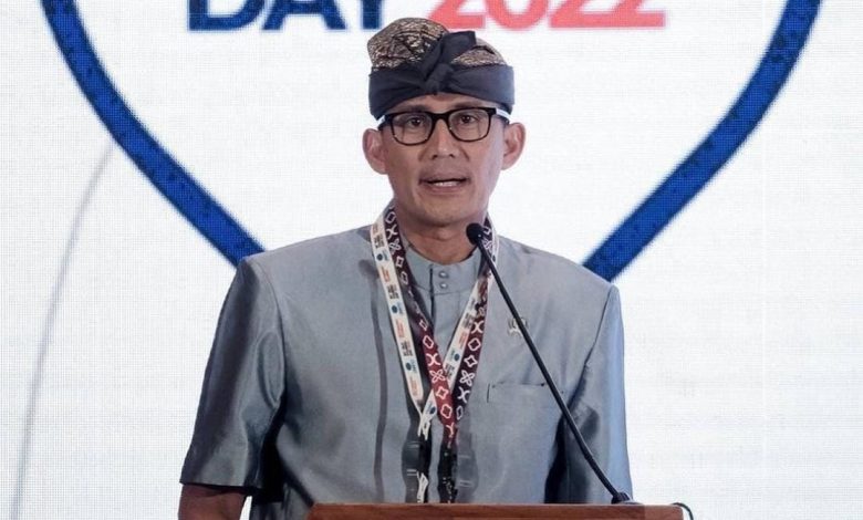 Sandiaga Salahuddin Uno (Menparekraf RI). Sumber Foto: Twitter @sandiuno