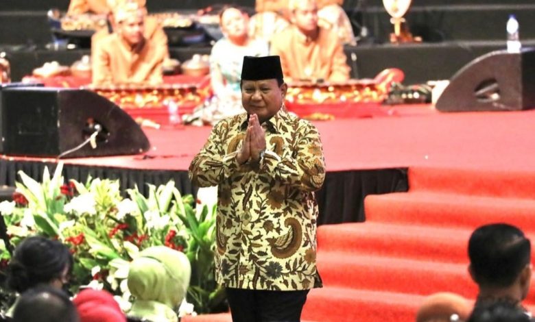 Prabowo Subianto (Menteri Pertahanan RI). Sumber Foto: Instagram @prabowo