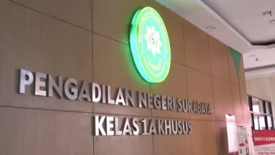 Pengadilan Negeri Surabaya kelas 1 A. Sumber Foto: website PN surabayakota.