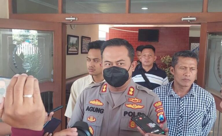 AKBP Agung Setyo Nugroho (Kapolres Kediri) saat menyampaikan keteranganya. Sumber Foto: website Humas Polri