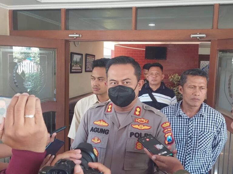 AKBP Agung Setyo Nugroho (Kapolres Kediri) saat menyampaikan keteranganya. Sumber Foto: website Humas Polri