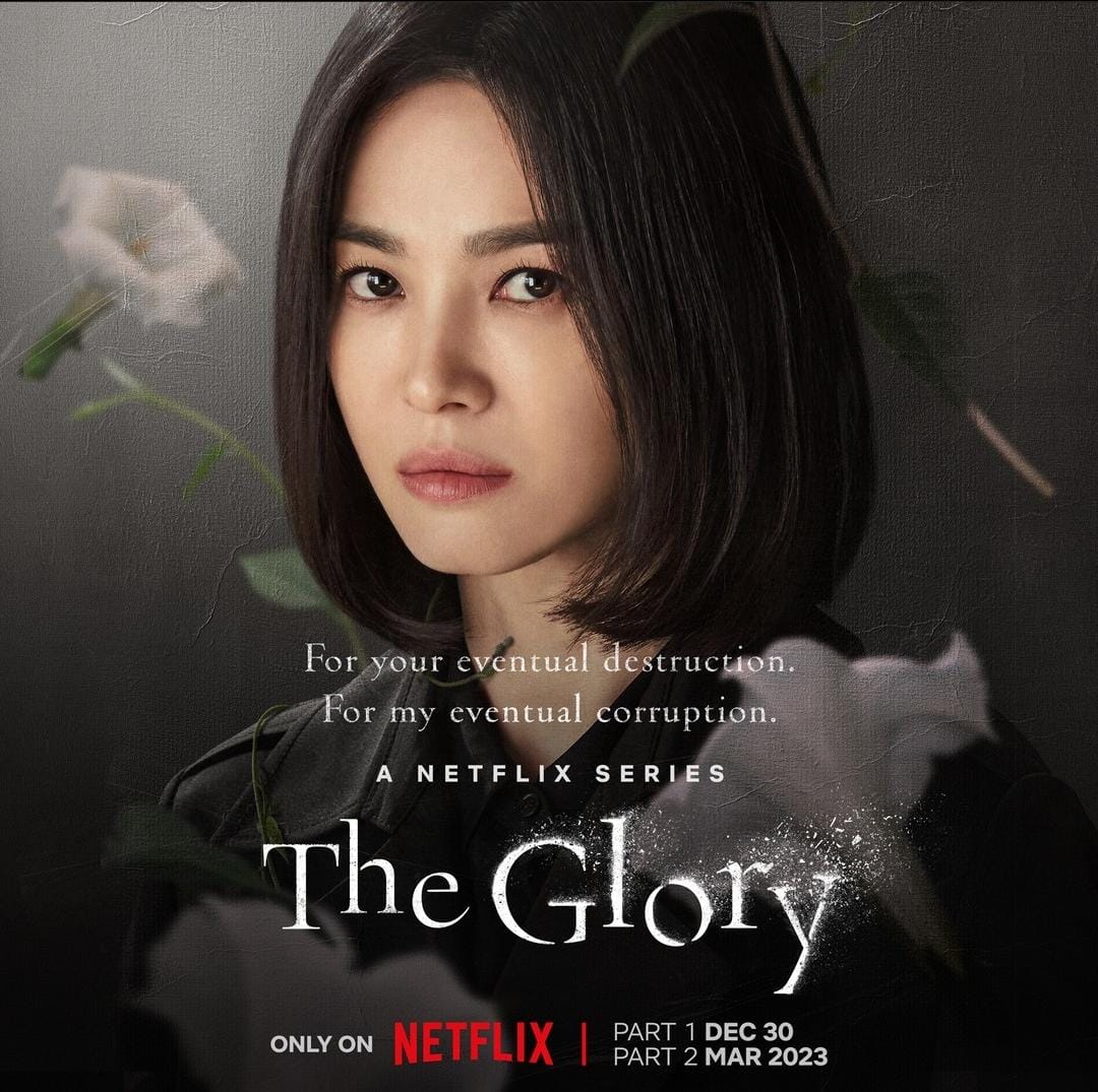 Poster drama The Glory. Sumber Foto: Instagram @netflixid