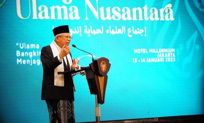 Ma’ruf Amin (Wakil Presiden Republik Indonesia). Sumber Foto: Instagram @kyai_marufamin.