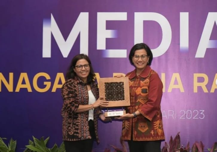 Sri Mulyani Ajak Media Edukasi Masyarakat Songsong Pemilu 2024