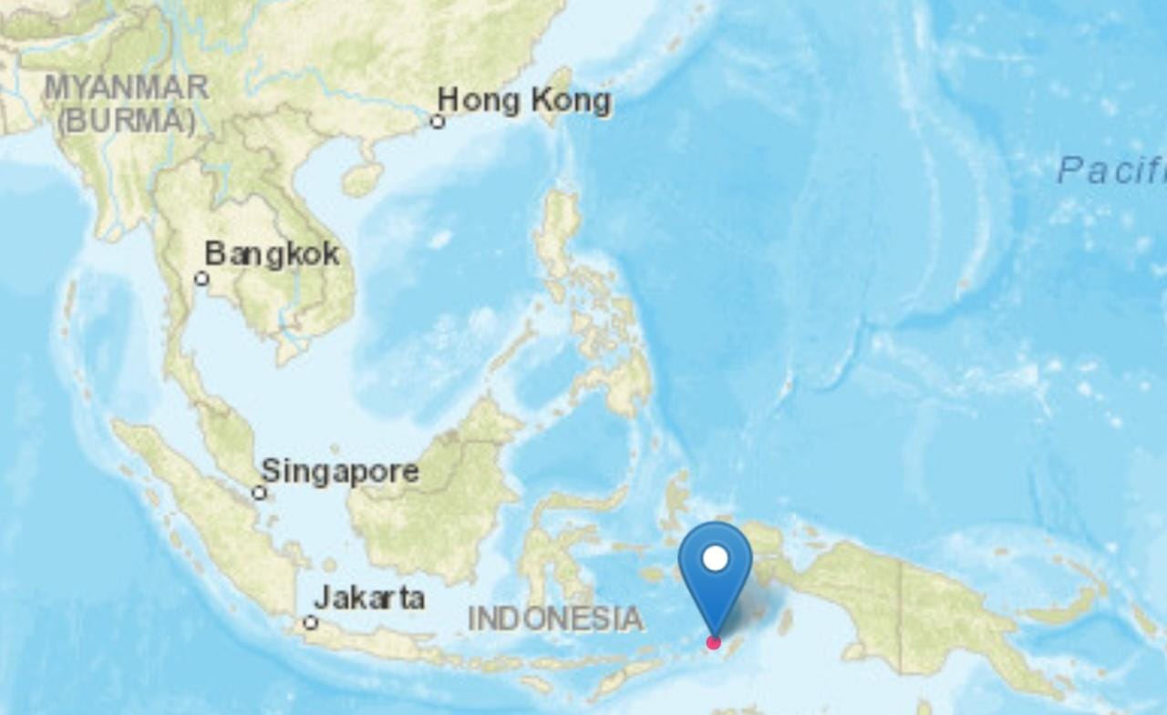 Gempa M 7,9 Guncang Maluku Berpotensi Tsunami